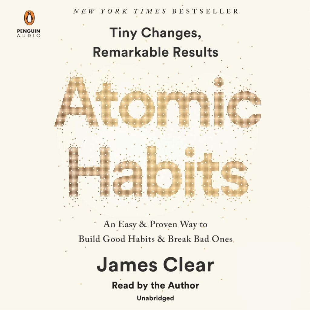 Atomic Habits audiobook cover